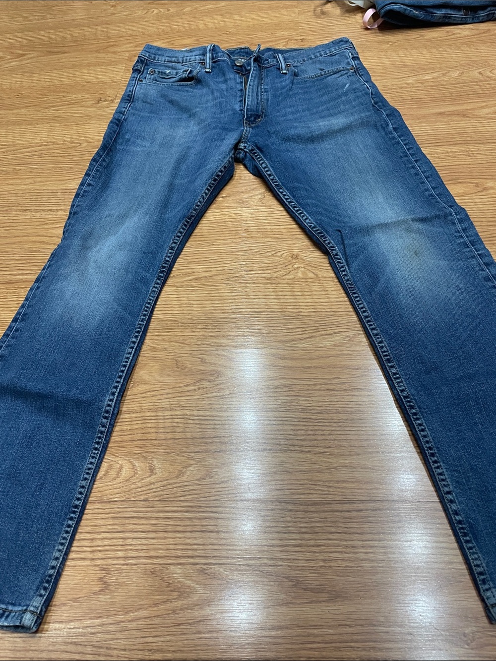 Men's Slim Fit Blue Jeans